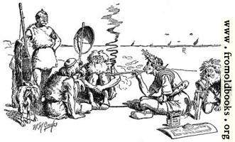 [picture: Cæsar treating with the Britons]