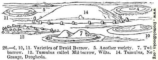 20.—Varieties of Druid Barrow