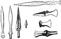 [Picture: 31.—British Weapons of Bronze, in their earliest and improved state.]