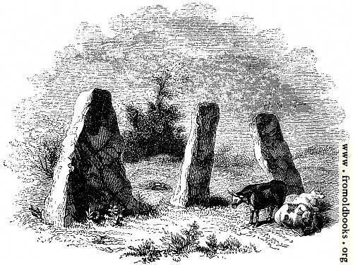 43.—Harold’s Stones, Trelech, Monmouthshire