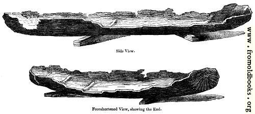 [Picture: 57.—Ancient British Canoes.]