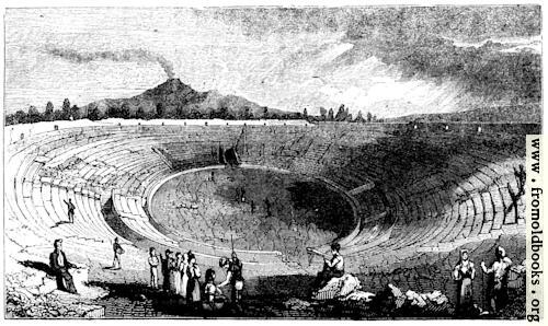 [Picture: 128.—Amphitheatre at Pompeii.]