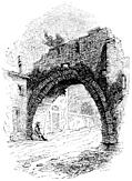 [Picture: 142.—Ancient Arch on Road leading into Rome.]