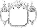 [Picture: 245 [detail].—Hand-drawn Victorian/rococo frame]