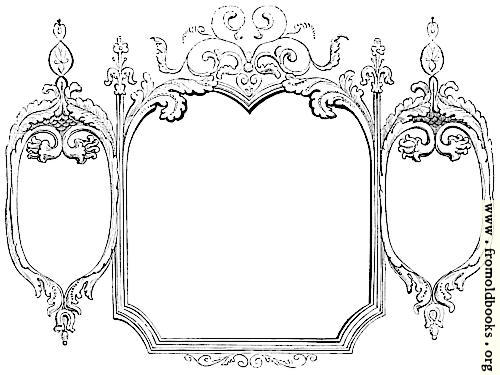 [Picture: 245 [detail].—Hand-drawn Victorian/rococo frame]