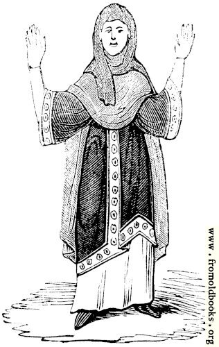 286.—Costume of a Saxon Woman.