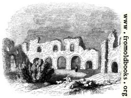 389.—Ruins of reading Abbey in 1721.