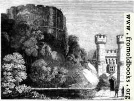 [Picture: 423.—Clifford’s Tower, and Entrance to York Castle.]