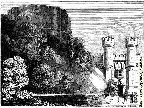 [Picture: 423.—Clifford’s Tower, and Entrance to York Castle.]
