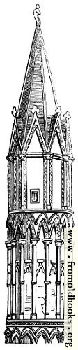 [Picture: 580. – Early English Turret, Lincoln.]