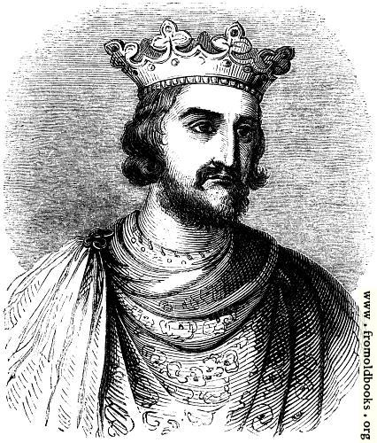 [Picture: 814.—Henry III From his Tomb in Westminster Abbey.]