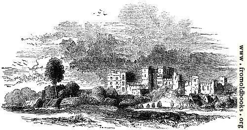 [Picture: 818.—Ruins of Kenilworth in the 17th Century.]