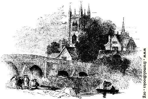 [Picture: 819.—Bridge at Evesham.]