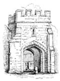 [Picture: 874.—Ancient Gate of Coventry]