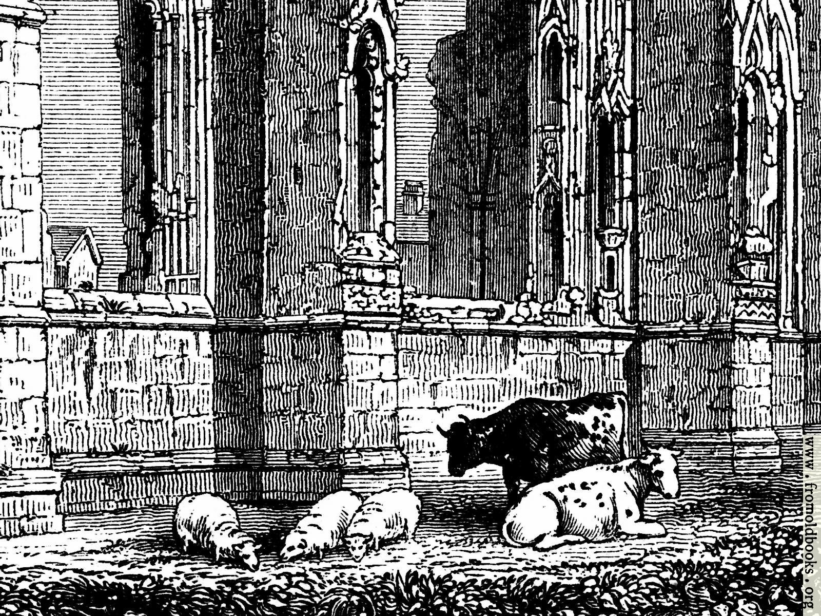 [Picture: 1023.—Howden Church (detail for use as computer desktop background image)]