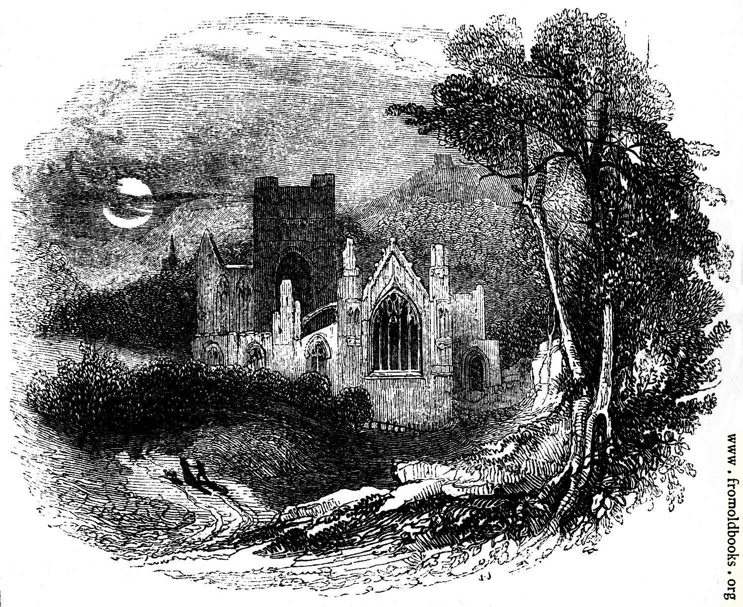 [Picture: 1058.—Melrose Abbey]