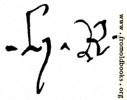 1154.—Signature of Henry IV.