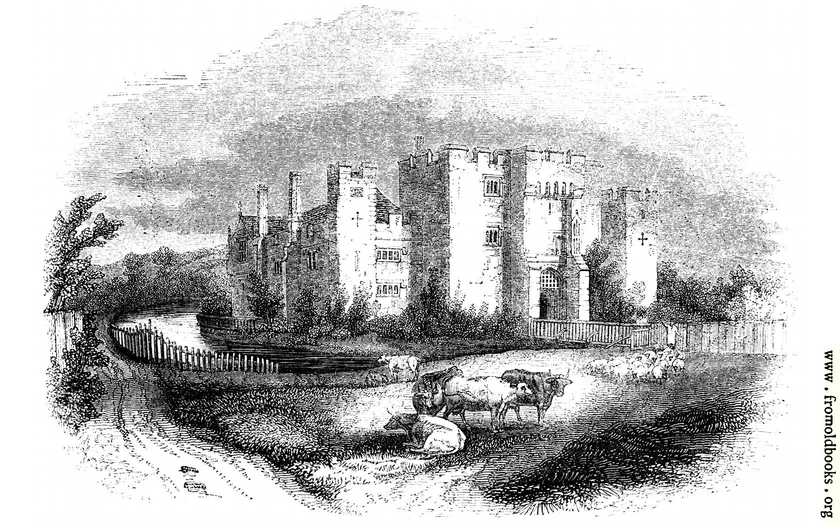 [Picture: 1423.—Hever Castle.  (From an Original Sketch)]