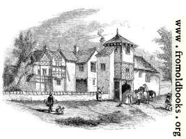 1672.—Hulme Hall, Lancashire.—Front View.