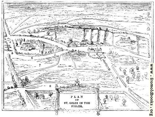 [Picture: 2086.—Plan of St. Giles in the Fields.]