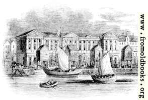 2088.—The Custom-House, London, as it appeared before the Great Fire. (From a Print by Hollar.)