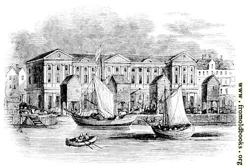 [Picture: 2088.—The Custom-House, London, as it appeared before the Great Fire. (From a Print by Hollar.)]