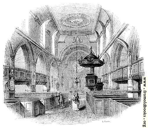 [Picture: 2175.—Chancel of St. Giles, Cripplegate.]