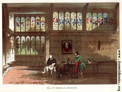 [Picture: Hall at Ockwells Manor]