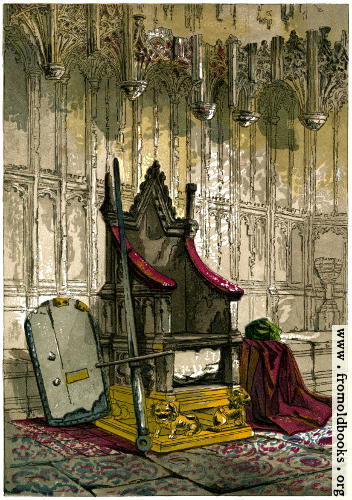 [Picture: The Coronation Chair]