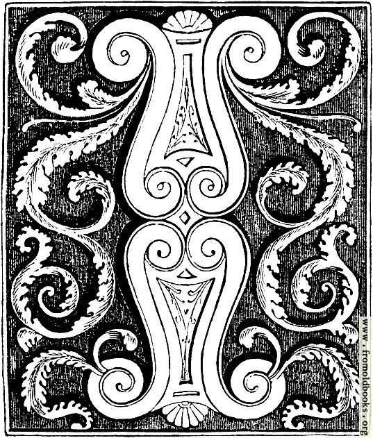 [Picture: Floriated Initial I, Violin-Style]