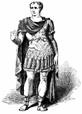 Caricature of Julius Cæsar