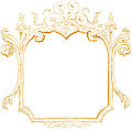 245 [detail].âRectangular ornate sketched frame or border