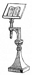 Book stand (Detail from Fig. 1140)
