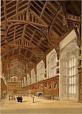 Hall of Christ Church College Oxford