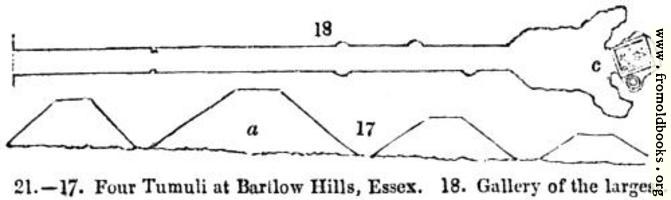 [picture: 21.---Four Tumuli at Barlow Hills, Essex]