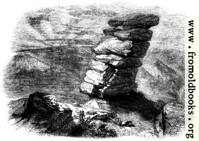 [picture: 46.---Kilmarth Rocks, as seen from the South East.]