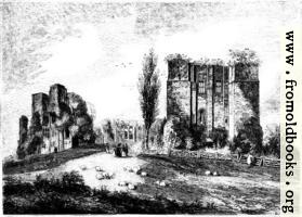 [picture: 822.---View of Kenilworth Castle from the Gate-House.]