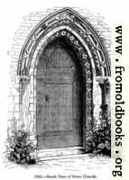 [picture: Stone Church, south door]