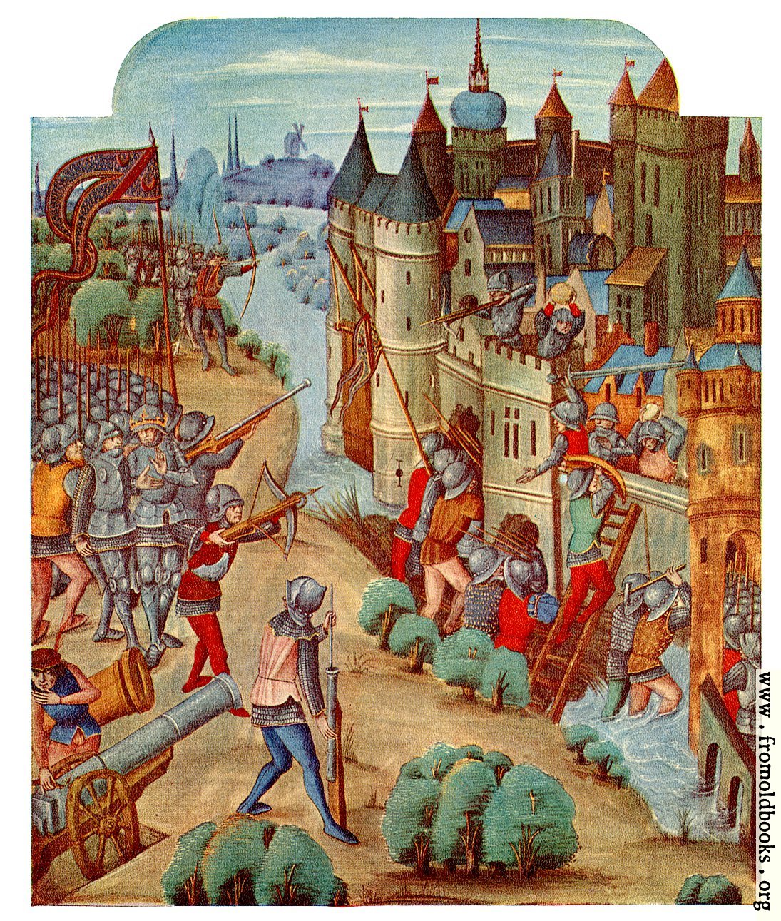 [Picture: A Siege of the Fifteenth Century]