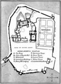 [Picture: Plan of Kenilworth Castle]