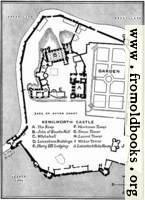 Plan of Kenilworth Castle