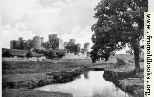 Caerphilly Castle from the South.