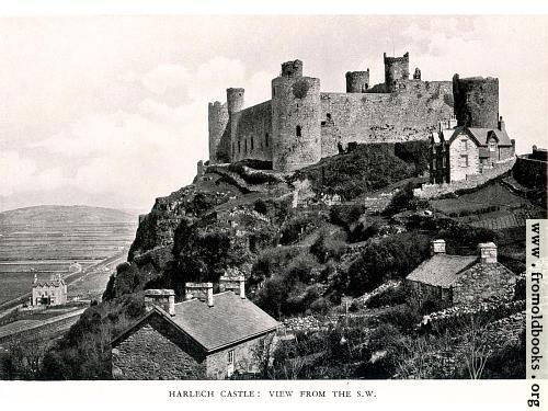 [Picture: Harlech Castle: View from South West]