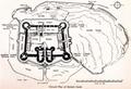 [Picture: Harlech Castle: Ground plan]
