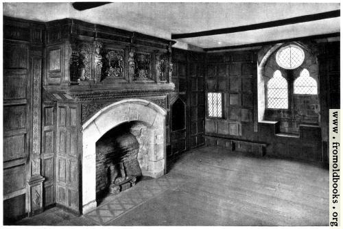[Picture: Stokesay Castle: Interior: Solar Room]