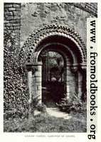 [picture: Ludlow Castle: Gate-way of chapel]