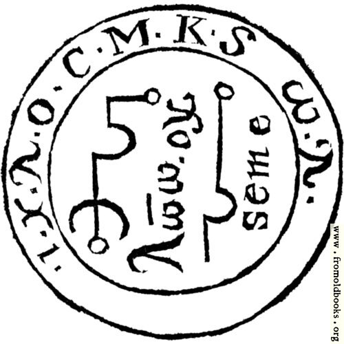 [Picture: Seal or coin of Taurus]