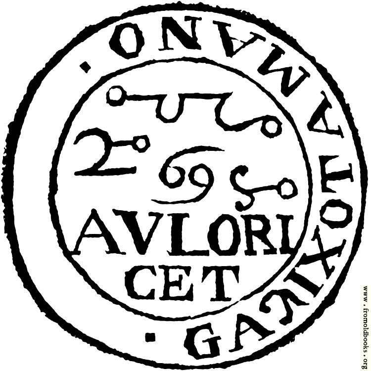 [Picture: Seal or Coin of Cancer (front)]