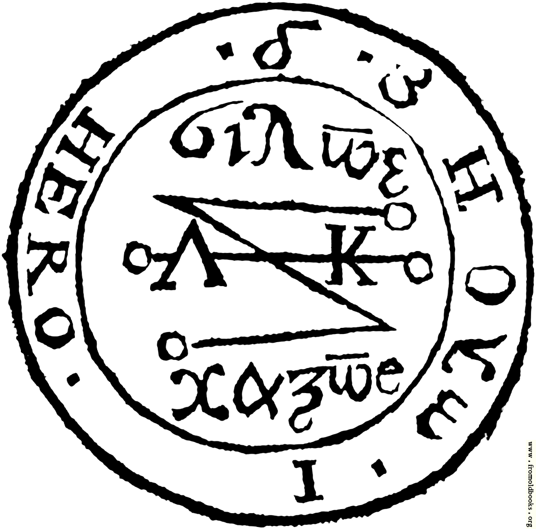 [Picture: Seal of Coin of Cancer (obverse)]