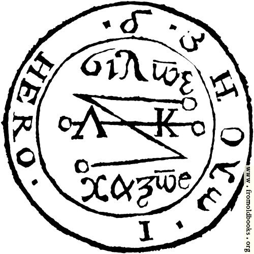 [Picture: Seal of Coin of Cancer (obverse)]